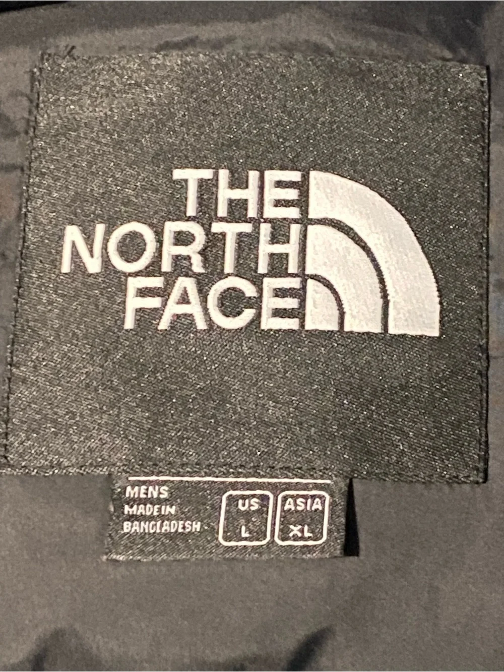 The North Face Green and Black Nuptse-Style Puffer Jacket